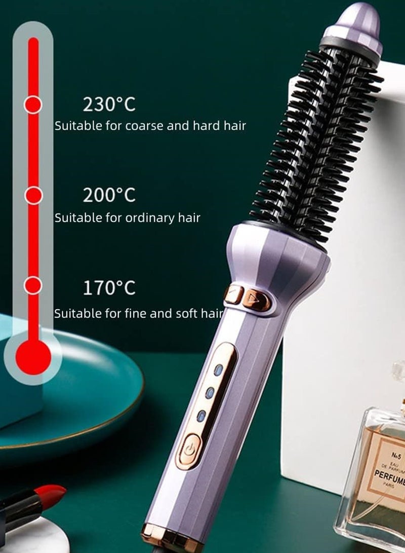 REBUNE Automatic Hair Curler Brush 2-in-1 Hair Curling Iron 360 Rotating Styling Wand For Hair Curling And Straightening - Image 2