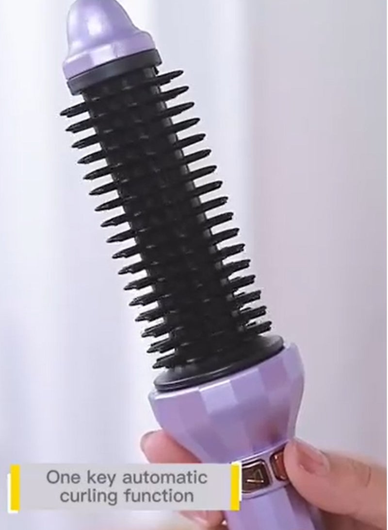 REBUNE Automatic Hair Curler Brush 2-in-1 Hair Curling Iron 360 Rotating Styling Wand For Hair Curling And Straightening - Image 5