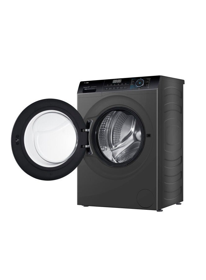 هاير غسالة هاير 9 كجم تحميل أمامي قائمة بذاتها 525 مم طبل سوبر موتور عاكس لحام بالليزر طبل وسادة بخار إنعاش نموذج HW90-BP12929S6 - Image 4