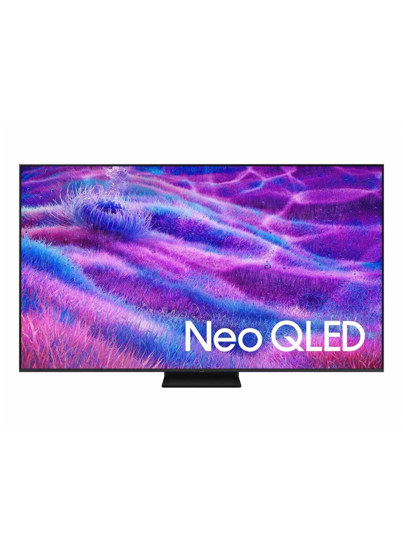 سامسونج 55 inch Neo QLED 4K Samsung Vision AI Smart TV QA55QN80FAUXEG Black( 2025 ) QA55QN80FAUXEG Black - Image 1