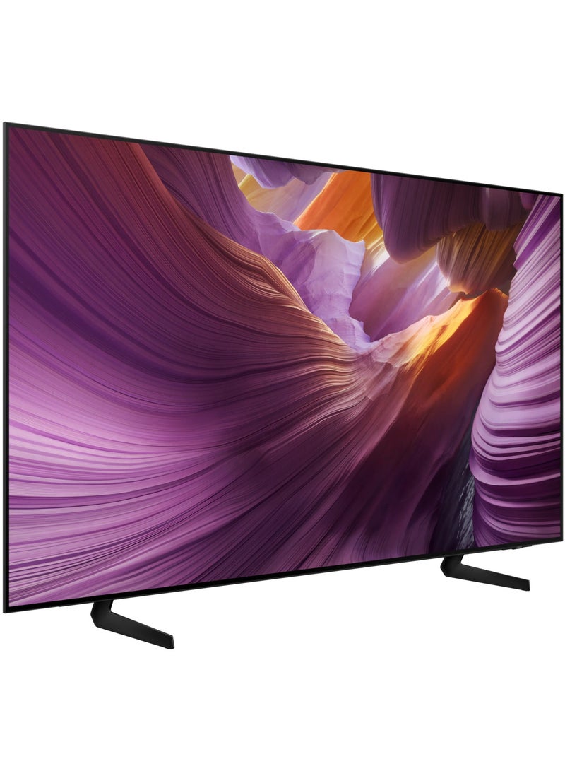 سامسونج تلفزيون سامسونج الذكي Vision AI مقاس 83 بوصة بتقنية OLED ودقة 4K – إصدار 2025، موديل QA83S85FAEXEG، أسود جرافيتي QA83S85FAEXEG أسود جرافيتي - Image 2