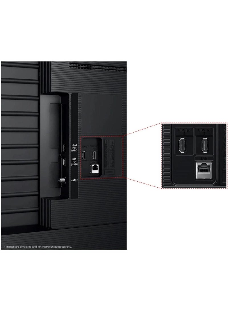 سامسونج 58 inch Crystal UHD 4K Smart TV UA58U8000FUXEG Black ( 2025 ) UA58U8000FUXEG black - Image 4