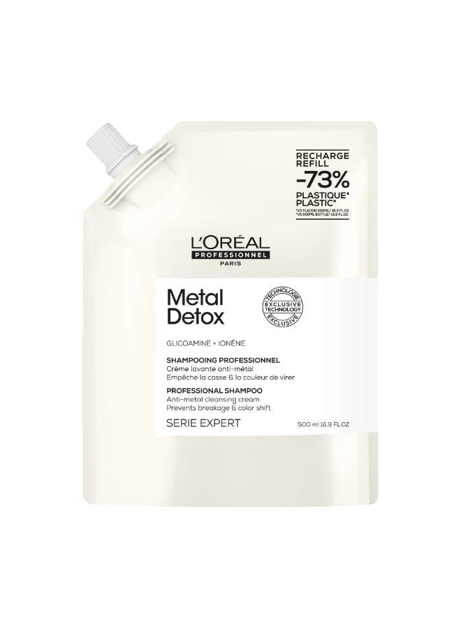 L'Oréal Professionnel Professionnel Metal Detox Shampoo Refill Pack white 500ml