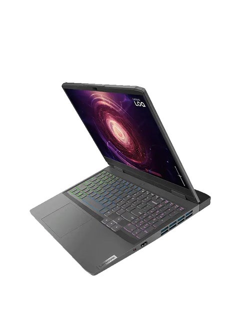 LOQ 15IAX9 Gaming Laptop With 15.6 Inch Full HD(1920X1080) Display, Core i5-12450HX Processor/16GB RAM DDR5/512GB SSD/6GB Nvidia GeForce RTX 4050 Graphics Card/Windows 11/ UK English GREY