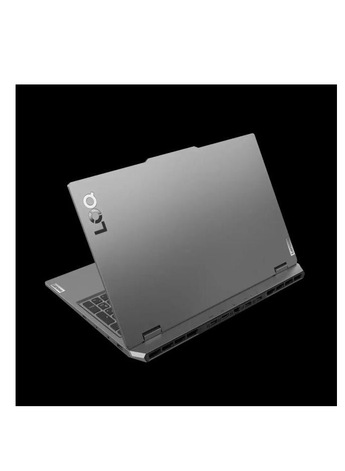 Lenovo - LOQ 15IAX9 Gaming Laptop With 15.6 Inch Full HD(1920X1080) Display, Core i5-12450HX Processor/16GB RAM DDR5/512GB SSD/6GB Nvidia GeForce RTX 4050 Graphics Card/Windows 11/ UK English GREY - Image 1