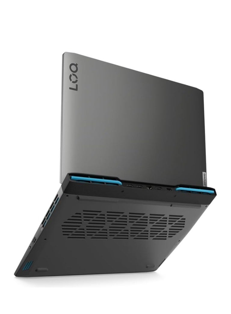 Lenovo - LOQ 15IAX9 Gaming Laptop With 15.6 Inch Full HD(1920X1080) Display, Core i5-12450HX Processor/16GB RAM DDR5/512GB SSD/6GB Nvidia GeForce RTX 4050 Graphics Card/Windows 11/ UK English GREY - Image 1