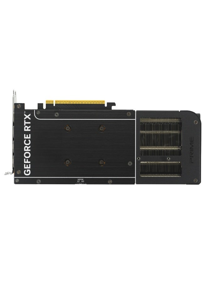 أسوس - Prime GeForce RTX 5060 OC 8GB GDDR7 Graphics Card, Blackwell, 3840 CUDA Cores, 2595 MHz Boost, PCIe 4.0, Triple Fan, Dual BIOS, DLSS 4, Ray Tracing, HDMI 2.1b, 3x DP 2.1b, 2.5-Slot, 8-Pin Power, Black | 90YV0N10-M0NA00 - Image 1