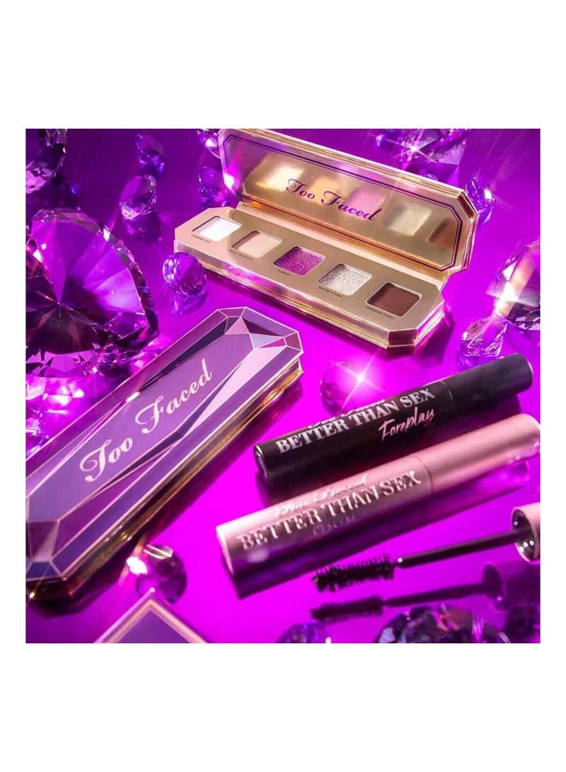 تو فيسد مجموعة باليت أنت جوهرة 3 قطع مكياج ظلال عيون ماسكارا NIB - Image 2