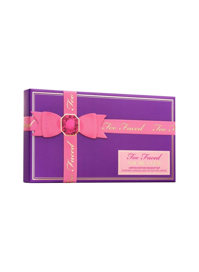 تو فيسد مجموعة باليت أنت جوهرة 3 قطع مكياج ظلال عيون ماسكارا NIB - Image 3