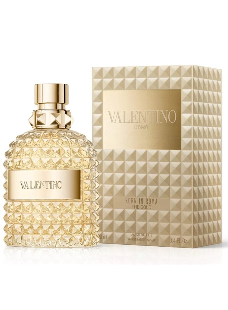 فالانتينو Uomo Born In Roma The Gold EDT 100ml