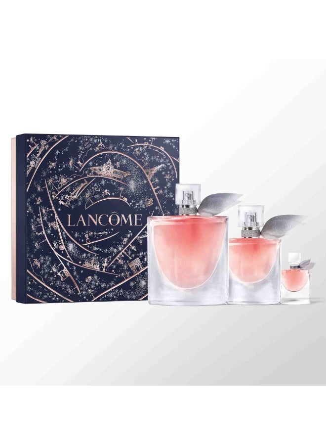 LANCOME La Vie Est Belle EDP 100ml + EDP 30ml + EDP 4ml Gift Set 134ml 