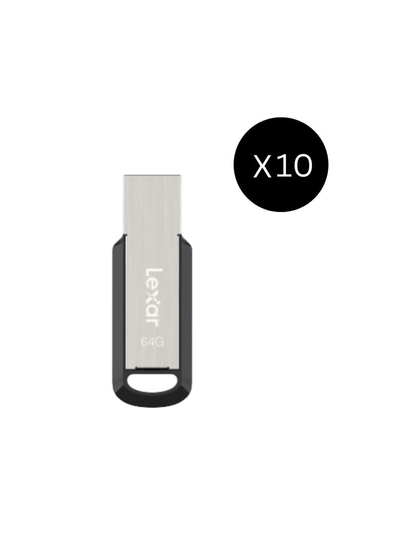 Lexar Bundle Of 10 Lexar JumpDrive M400 USB 3.0 Flash Drive  - 64 GB