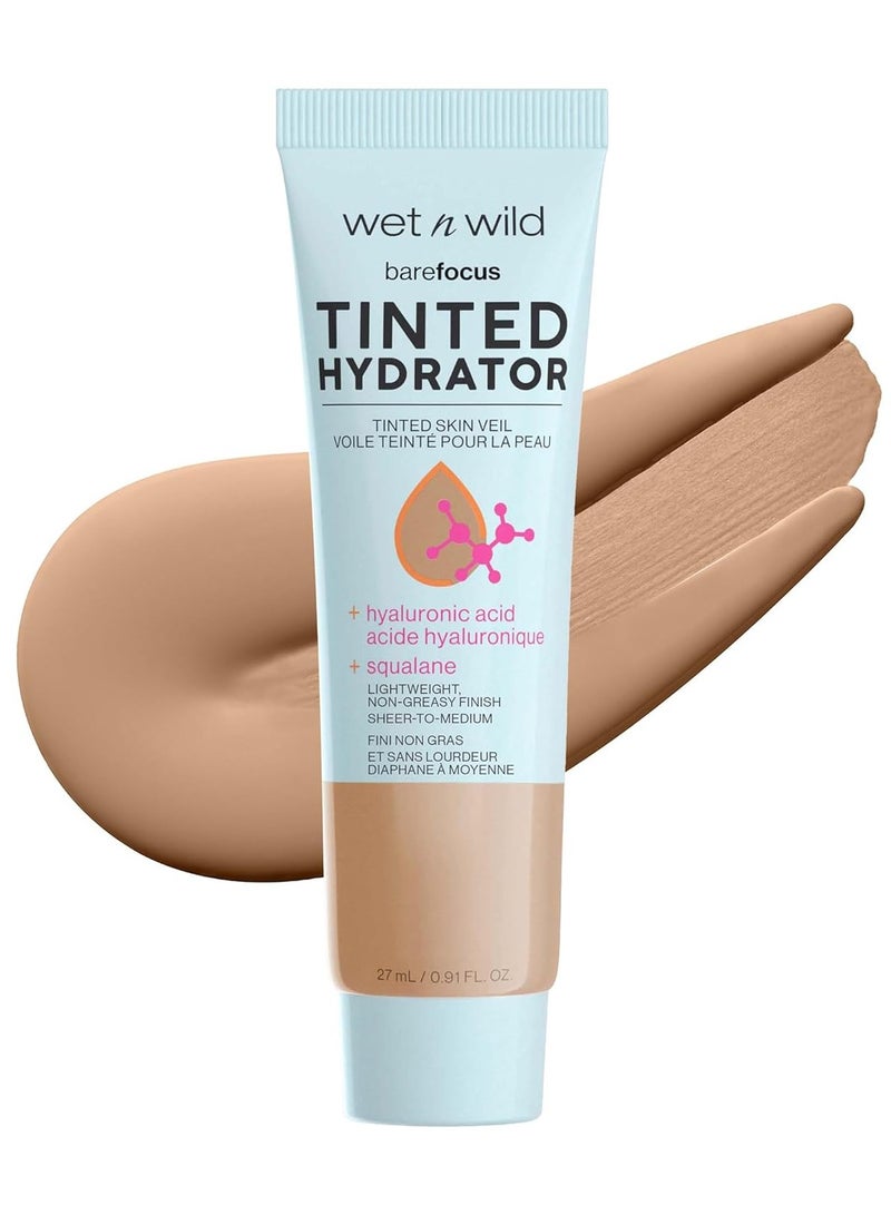 ويت اند وايلد Bare Focus Tinted Hydrator Matte Finish Light and Medium Tan Shades Hyaluronic Acid Sheer To Medium Coverage Brown