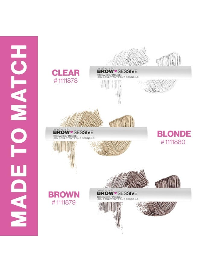 ويت اند وايلد wet n wild Brow-Sessive Eyebrow Shaping Makeup Gel Blonde Blonde  - Image 4
