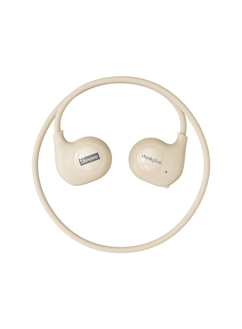 Lenovo Thinkplus XT95II Bluetooth Headset Air Bone Conductive Comfort Wireless Sports Ear Hanging Neck Running Earphone Music Headset White  - Image 1