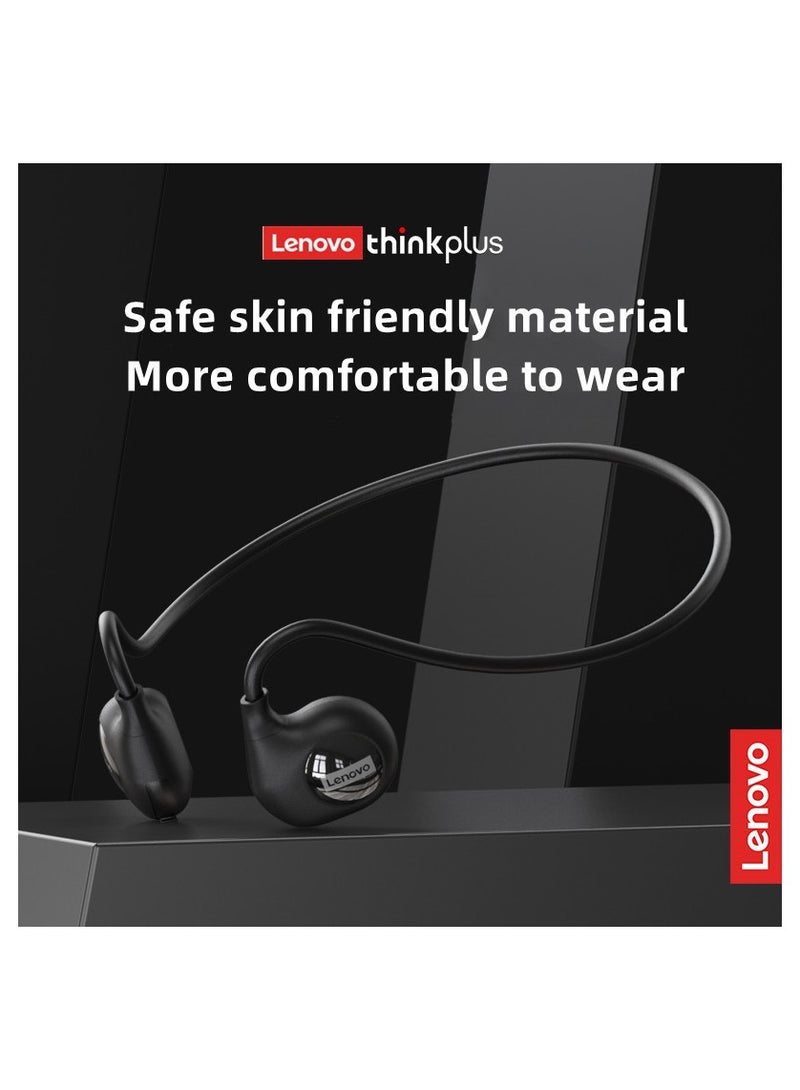 Lenovo Thinkplus XT95II Bluetooth Headset Air Bone Conductive Comfort Wireless Sports Ear Hanging Neck Running Earphone Music Headset White  - Image 5
