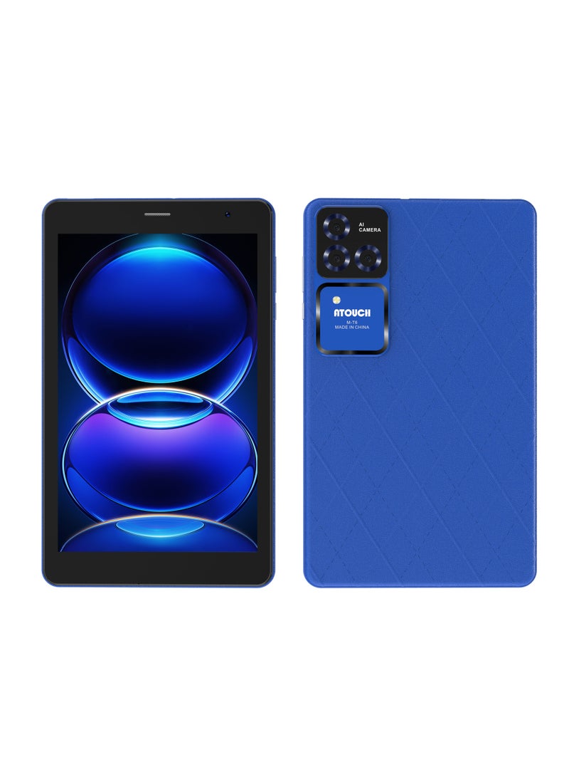 ATOUCH M-T6 8-inch IPS Screen Tablet PC with Keyboard Mouse and Blue-Cover 12GB RAM 512GB ROM Dual SIM 5G Network Android WiFi Slim Tab Blue  - Image 2