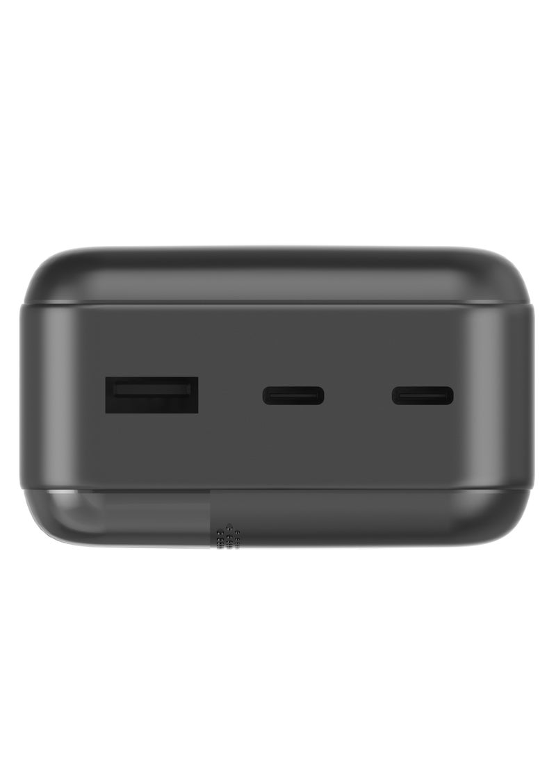 Energizer 30000 mAh Energizer Max 30,000mAh Power Bank /15W/ Input - 1 x USB C, Output -2 x USB C & 1 x USB  A Black  - Image 3