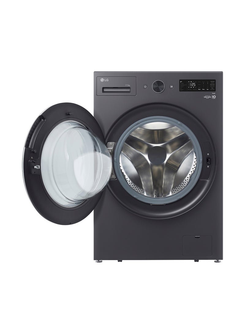 LG 17.5 Kg Washing Machine, Turbowash 360, 1000 RPM, F0Z8DYPK4.AEGPALY, Essence Graphite 17.5 kg F0Z8DYPK4.AEGPALY Essence Graphite  - Image 2