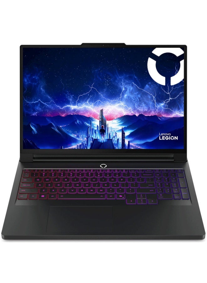 لينوفو (Upgraded Version) Legion Pro 7i Gen 10 83F5CTO1WW Gaming Laptop, Intel Core Ultra 9 275HX, 16″ WQXGA OLED, 32GB RAM, 2TB SSD, NVIDIA RTX 5090 24GB, Win 11 Home English Black English Black - Image 1