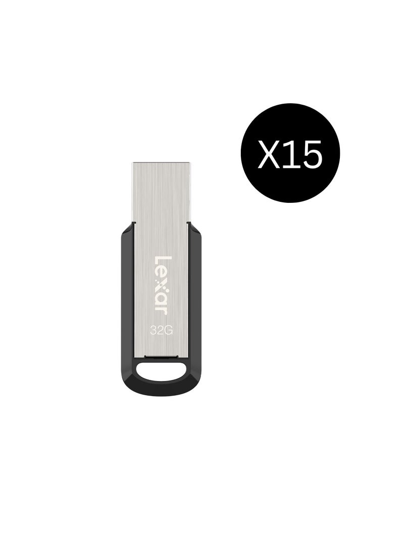 Lexar Bundle Of 15 JumpDrive M400 USB 3.0 Flash Drive  - 32 GB - Image 1