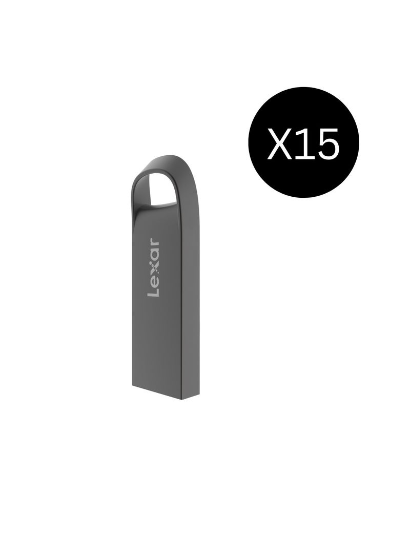 Lexar Bundle Of 15 Lexar JumpDrive E21 USB 2.0 Flash Drive  - 32 GB - Image 1