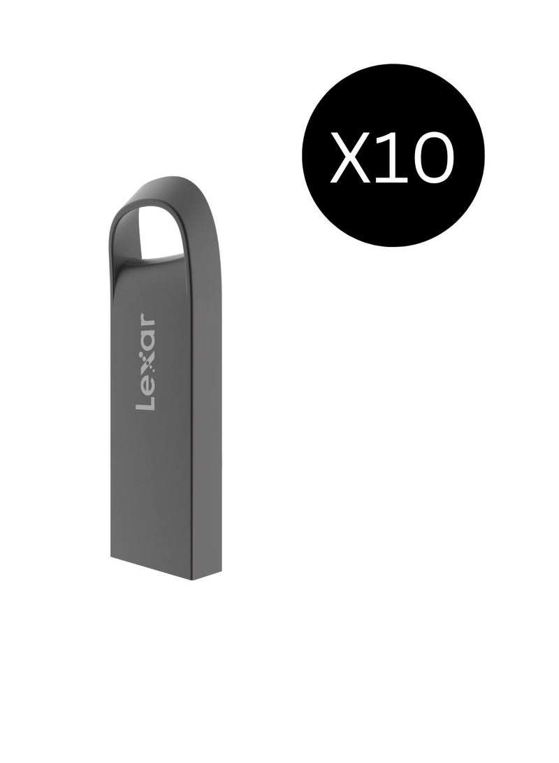 Lexar Bundle Of 10 Lexar JumpDrive E21 USB 2.0 Flash Drive  - 32 GB - Image 1