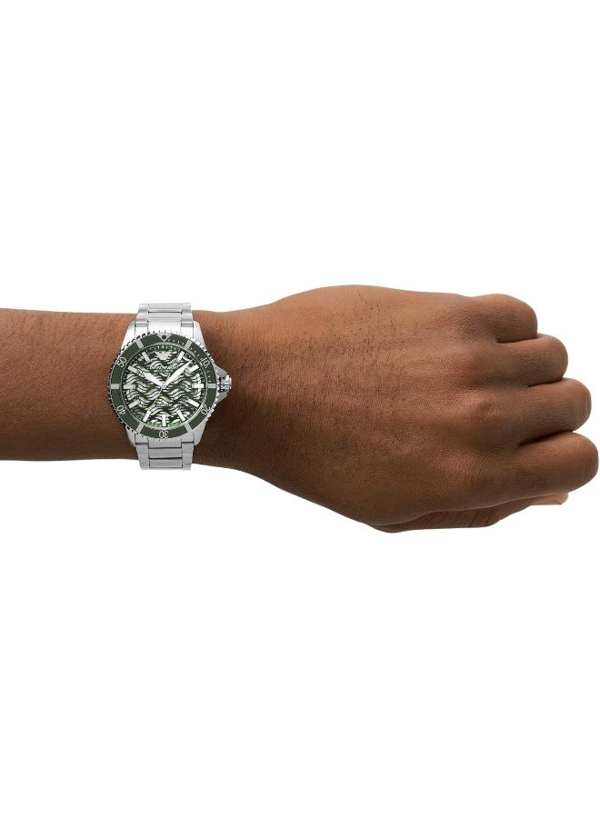 EMPORIO ARMANI Men's Men's Automatic Stainless Steel Watch AR60061  - Image 4