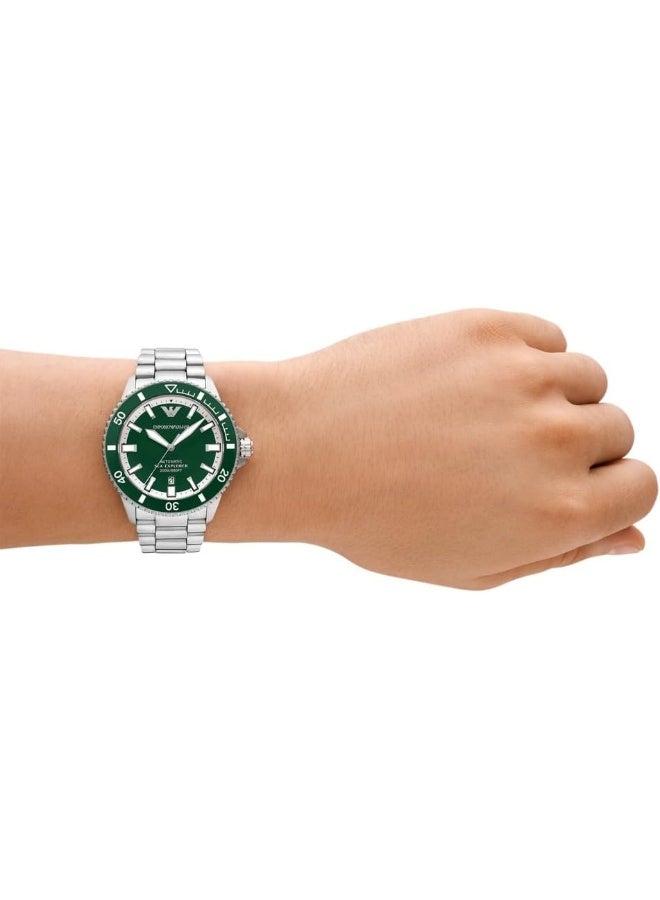 EMPORIO ARMANI Men's Men's Automatic Sea Explorer Watch AR60080  - Image 2