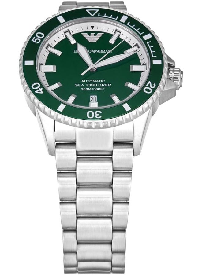 EMPORIO ARMANI Men's Men's Automatic Sea Explorer Watch AR60080  - Image 4