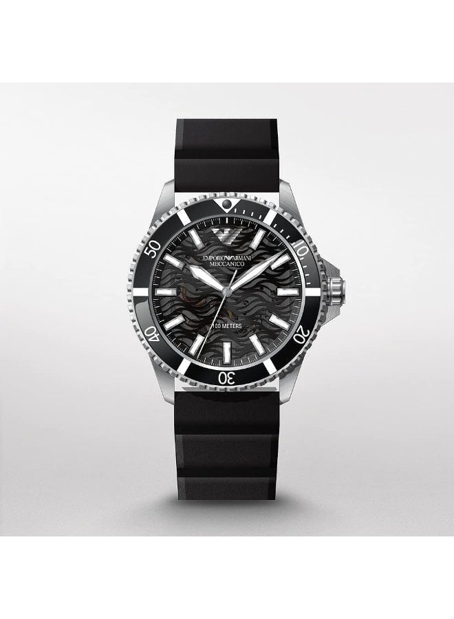 EMPORIO ARMANI Men's Men's Diver Style Automatic Watch AR60062  - Image 3