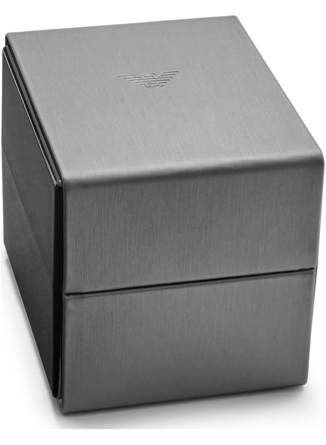 EMPORIO ARMANI Men's Men's Automatic Black-Tone Stainless Steel Watch AR60046  - Image 5
