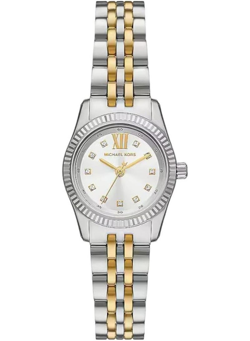 Michael Kors Women's Women's Lexington Quartz Watch with 3 Hand Movement 26 mm Case Size with a Stainless Steel Bracelet MK4740 - Image 1