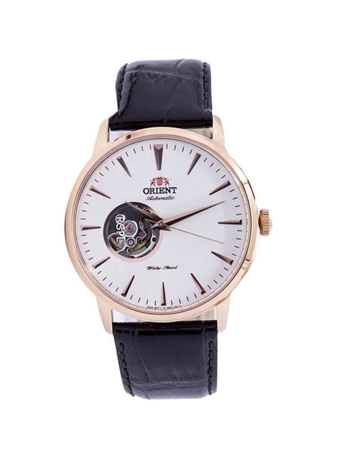 ORIENT Boys' Automatic Men's Watch SDB08001W0, Open Heart, White Dial, 41mm, 50M WR  - Image 1