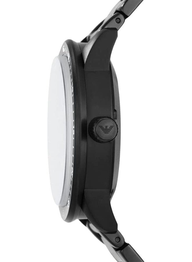 EMPORIO ARMANI Men's Men's Automatic, Black-Tone Stainless Steel Watch AR60054  - Image 3