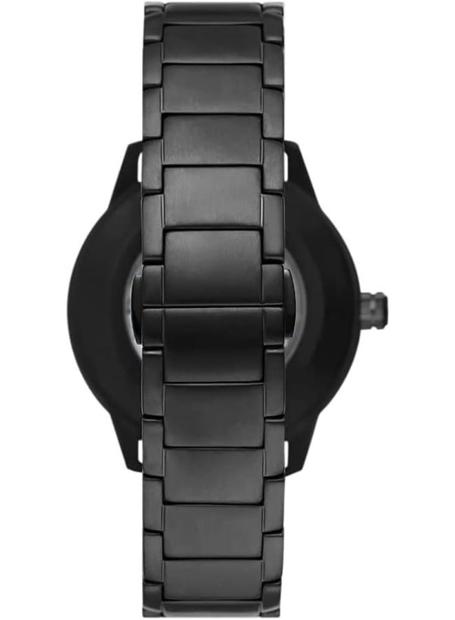 EMPORIO ARMANI Men's Men's Automatic, Black-Tone Stainless Steel Watch AR60054  - Image 2