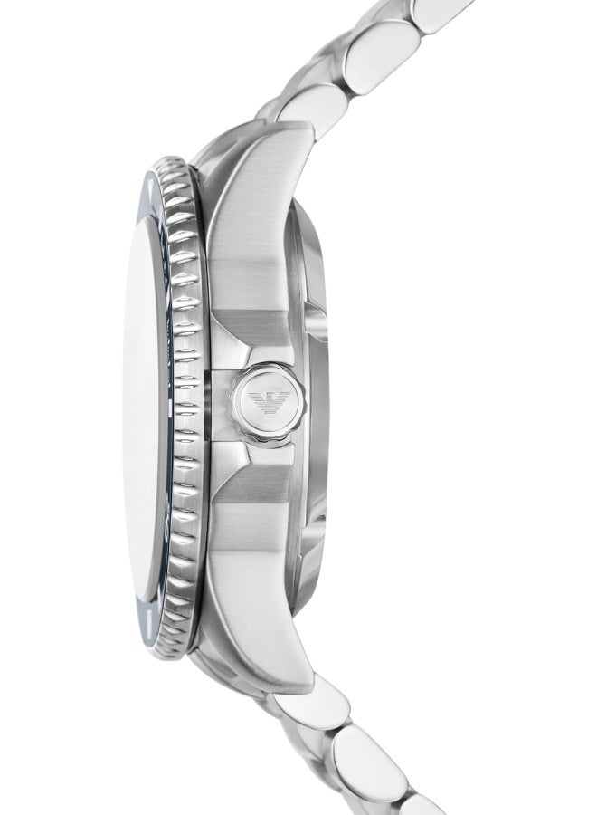 امبوريو ارماني Men's Men's Sea Explorer Elite Automatic Stainless Steel Watch AR60079 - Image 3