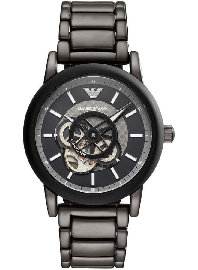 EMPORIO ARMANI Men's Men's Automatic Stainless Steel Watch, 43 mm Case Size AR60010  - Image 1