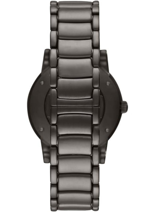 EMPORIO ARMANI Men's Men's Automatic Stainless Steel Watch, 43 mm Case Size AR60010  - Image 3
