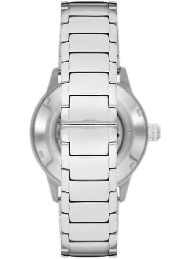 EMPORIO ARMANI Men's Men's Automatic Stainless Silver Tone Steel Watch AR60052  - Image 3