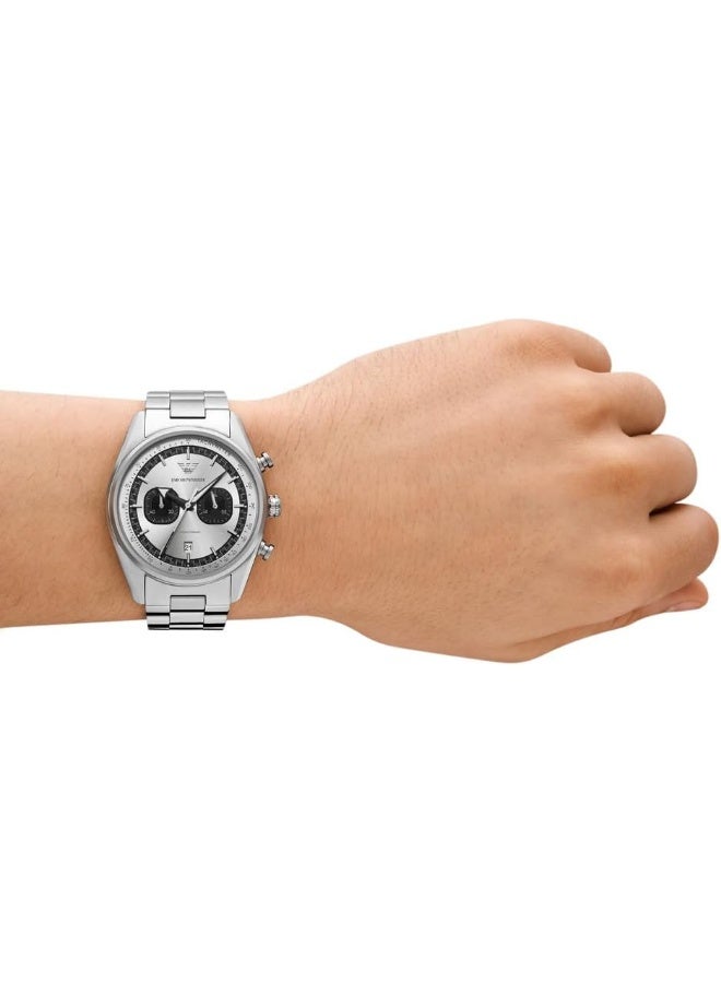 امبوريو ارماني Men's Men's Chronograph Stainless Steel Watch AR11636 - Image 2