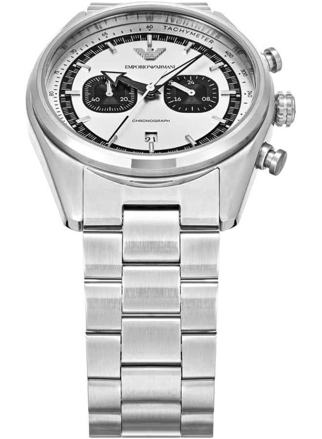 امبوريو ارماني Men's Men's Chronograph Stainless Steel Watch AR11636 - Image 4
