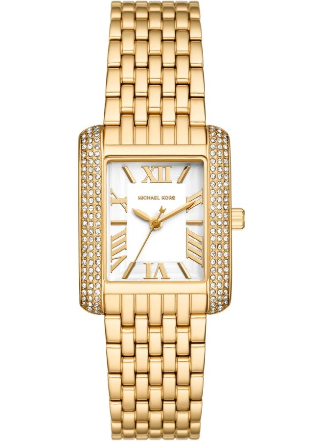 Michael Kors Women's Emery Three-Hand Gold-Tone Stainless Steel Women's Watch MK4826  - Image 1