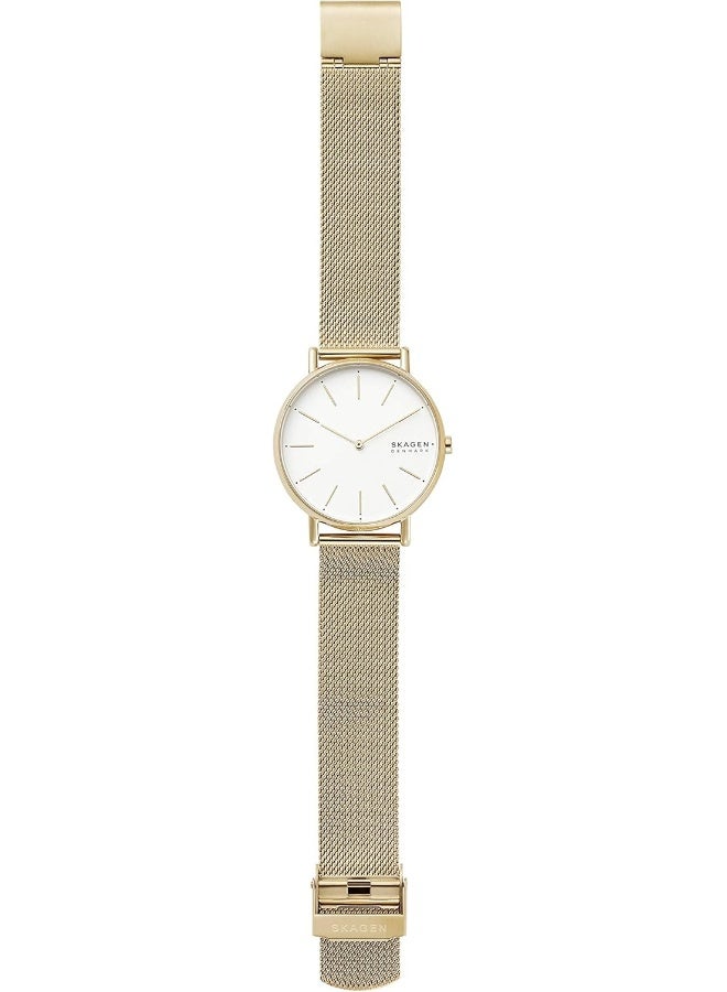 امبوريو ارماني Men's Men's White Dial Leather Analog Watch - AR60018 - Image 5