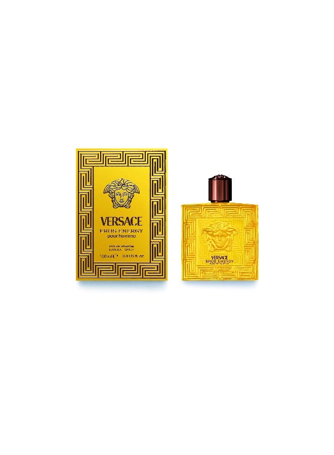 VERSACE Eros Energy Pour Homme Edp Natural Spray 100ml  - Image 1