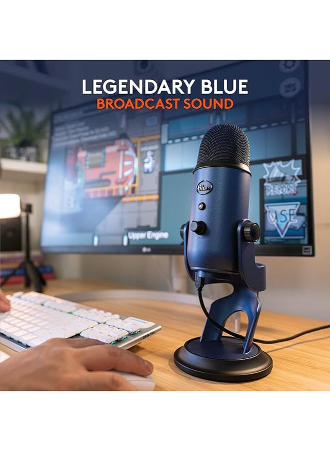 Logitech Renewed - Blue Yeti USB Microphone for Recording YETI BLUE  - Image 2