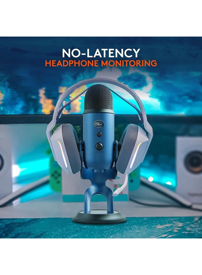 Logitech Renewed - Blue Yeti USB Microphone for Recording YETI BLUE  - Image 5