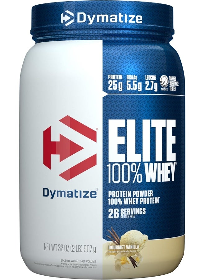 Dymatize Elite Whey Gourmet Vanilla  - Image 1