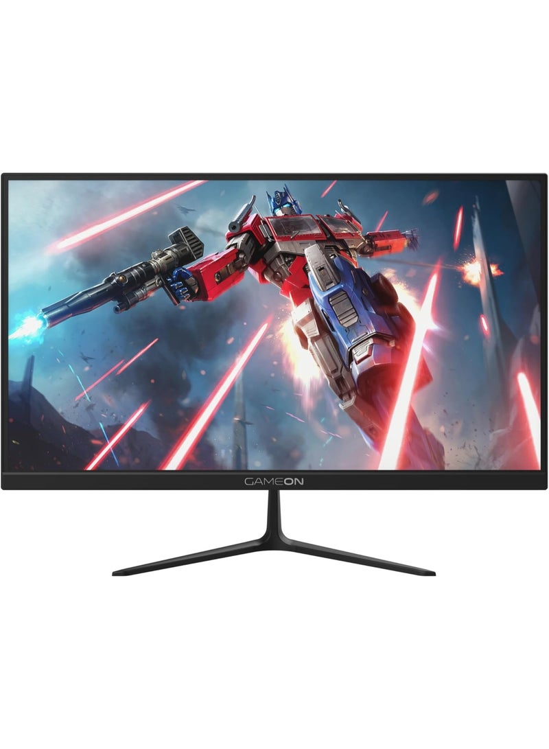 New 2024 1080p Gaming Monitor 23.8 inch, GOES24FHD120IPS, FHD IPS,120Hz Refresh Rate, 0.5ms Response Time, 2.1 HDMI, G-Sync & FreeSync, HDR, Built-in-Speakers, Console Ready Black