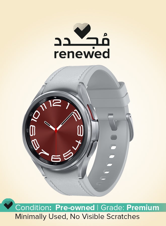 سامسونج ساعة جالكسي ووتش 6 كلاسيك 43 مم GPS الذكية المجددة - Image 1